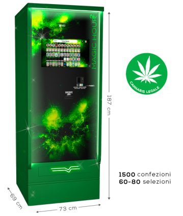 distributore automatico cannabis legale