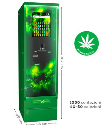 distributore automatico di cannabis legale