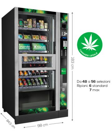 distributore automatico di cannabis light